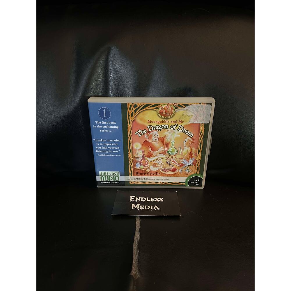 The Dragon of Doom by Coville, Bruce, and Sparkes, Ryan [Audiobook] (Very Good)